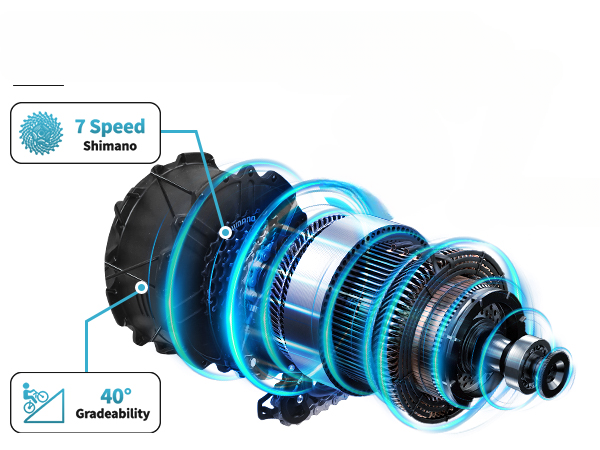 3000W off-road motorcycle power motor