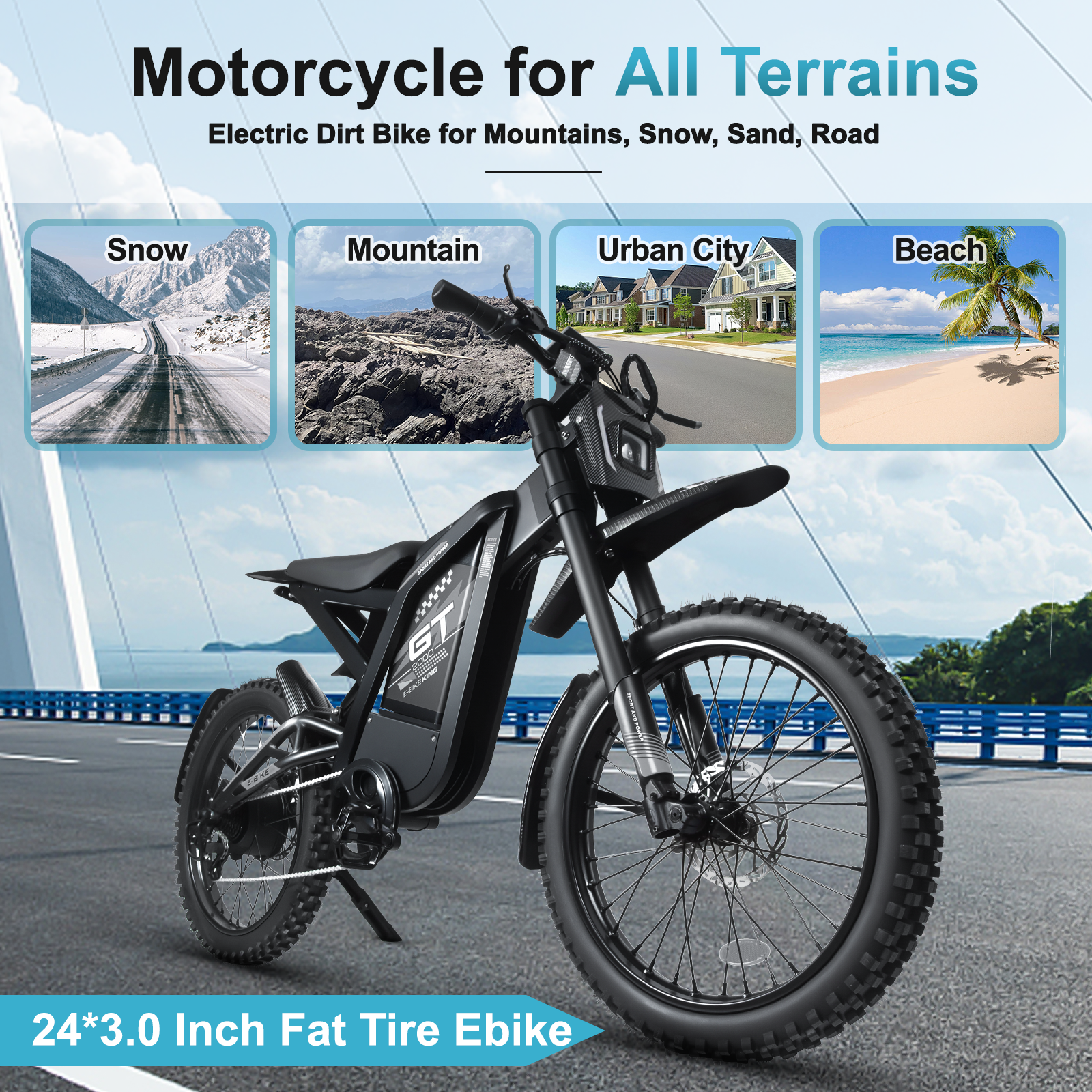 ouxi gt-2000 is suitable for all road conditions