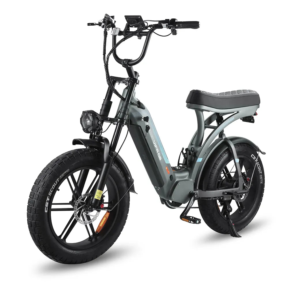 fat tire cruiser electric bike