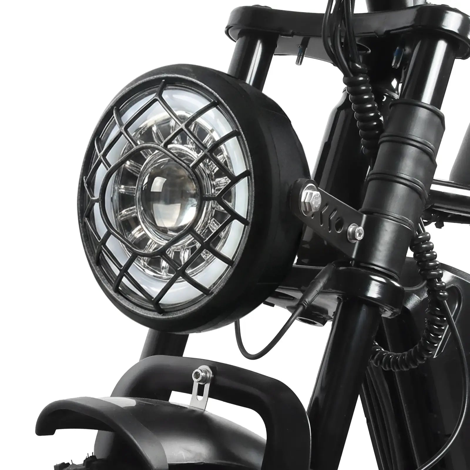 Oversized LED headlight retro style OUXI V8