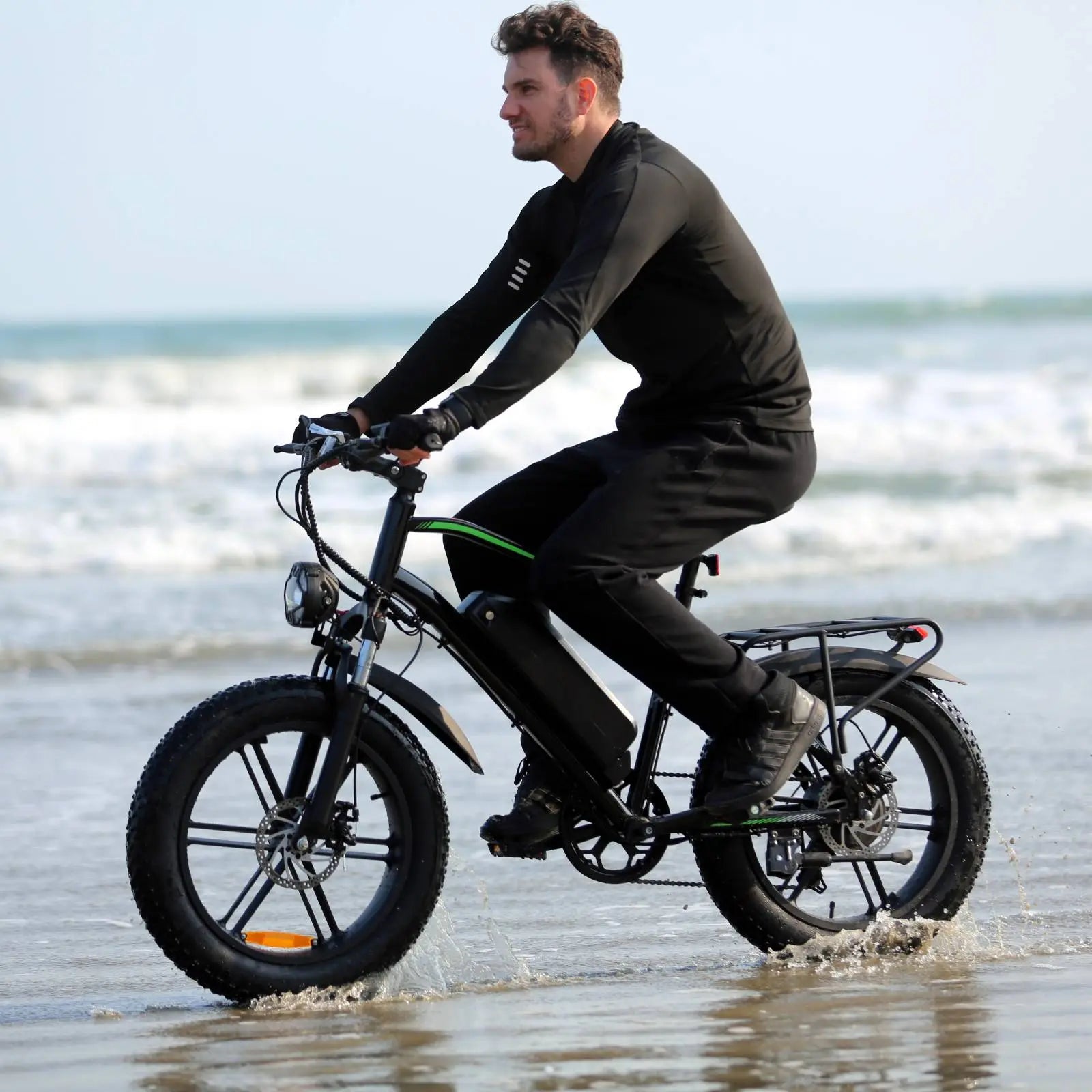 Removable 48V battery integrated in OUXI R7 frame