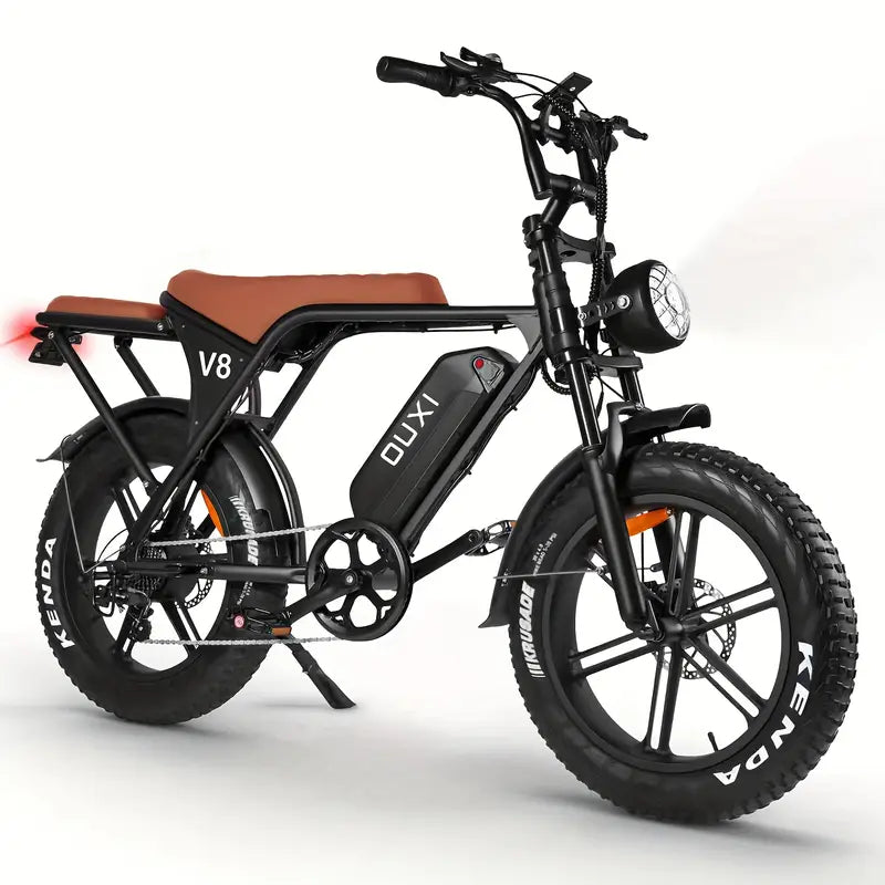 ouxi v8 brown 700w electric bicycle