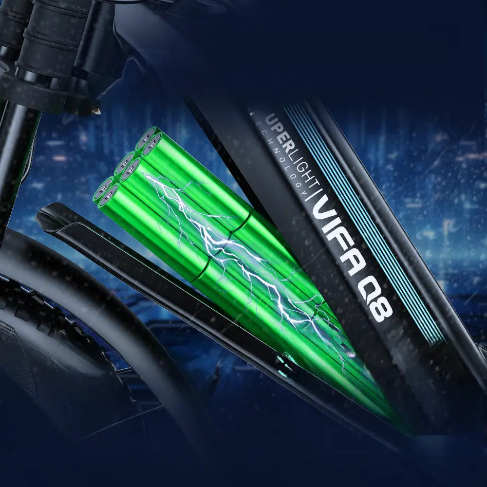 OUXI Q8 electric bicycle 48V-20AH battery