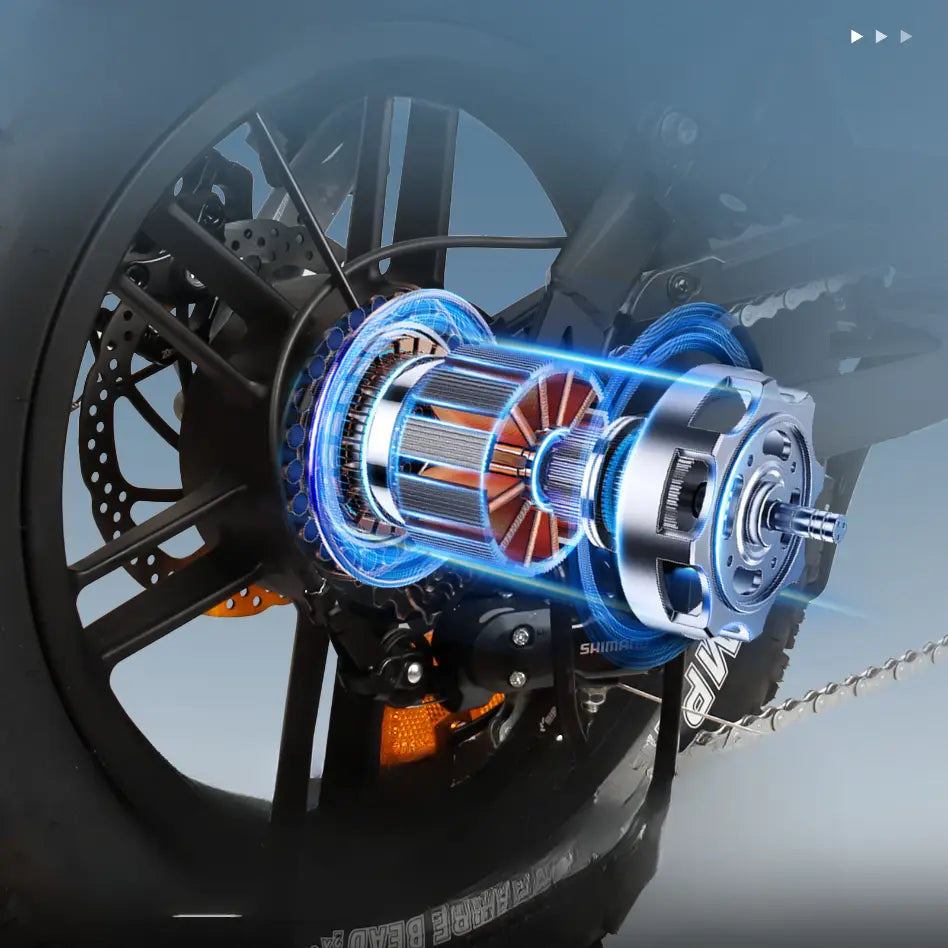 brushless geared hub motor