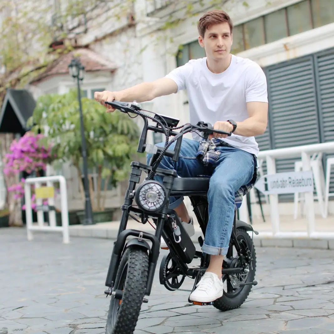 The OUXI V8 Mini is a compact retro-style electric vehicle