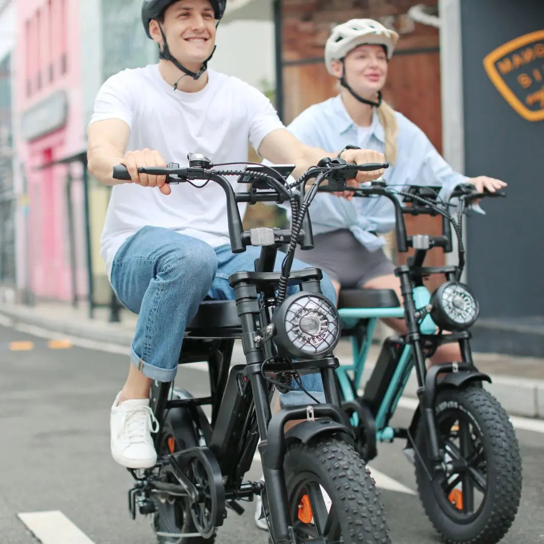 UXI V8 Mini Electric Bike - Black